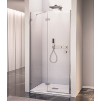 Polysan FORTIS EDGE sprchové dveře do niky 900mm, čiré sklo, levé FL1690L