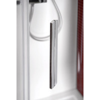 Polysan LUCIS LINE čtvrtkruhová sprchová zástěna 1000x800mm, L/R DL4815