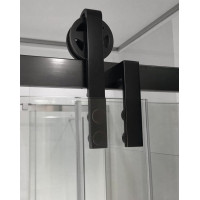 Gelco VOLCANO BLACK sprchové dveře 1200 mm, čiré sklo GV1412