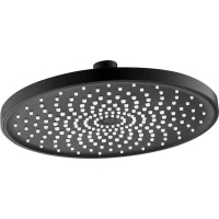 Sapho Hlavová sprcha, průměr 220mm, ABS/černá mat SK852B