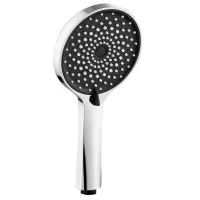 Sapho Ruční masážní sprcha, 4 režimy sprchování, průměr 123mm, chrom 1204-10
