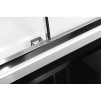 Polysan LUCIS LINE čtvercová sprchová zástěna 900x900mm, čiré sklo DL1615