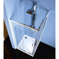 Polysan EASY LINE čtvercová sprchová zástěna 900x900mm, čiré sklo EL5115