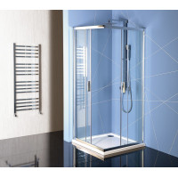 Polysan EASY LINE čtvercová sprchová zástěna 900x900mm, čiré sklo EL5115