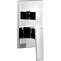 Aqualine RITMO podomítková sprchová baterie, 2 výstupy, chrom RT042