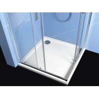 Polysan EASY LINE čtvercová sprchová zástěna 900x900mm, čiré sklo EL5115