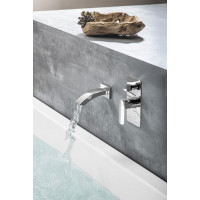 Sapho MIXONA podomítková sprchová baterie, 2 výstupy, chrom MG042