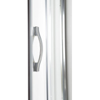 Gelco AKCE čtvrtkruhová sprchová zástěna 900x900x1900mm, čiré sklo AG4290