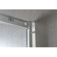 Gelco AKCE čtvrtkruhová sprchová zástěna 900x900x1900mm, čiré sklo AG4290