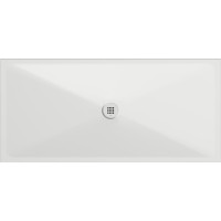 GSI Keramická sprchová vanička, obdélník 170x80x2cm, bílá mat 46170809