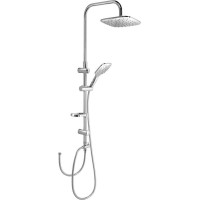 Aqualine KERA sprchový sloup s napojením na baterii, chrom SL430