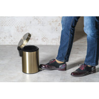Sapho Odpadkový koš 3l, bronz XJ011