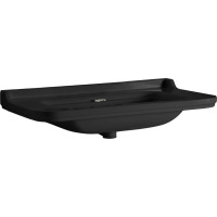Kerasan WALDORF keramické umyvadlo 80x55cm, černá mat 4141K7