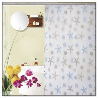 Aqualine Sprchový závěs 180x200cm, vinyl, hvězdice ZV016