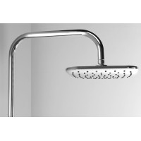 Aqualine KERA sprchový sloup s napojením na baterii, chrom SL430