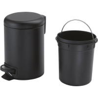 Gedy POTTY odpadkový koš 3l, Soft Close, černá mat 320914