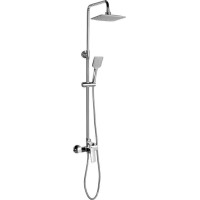 Aqualine FACTOR sprchový sloup s pákovou baterií, chrom FC960