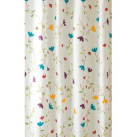 Aqualine Sprchový závěs 180x200cm, polyester, květovaný ZP007