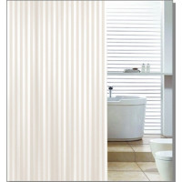 Aqualine Sprchový závěs 180x200cm, polyester, béžová ZP003