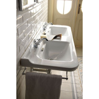 Kerasan WALDORF keramické dvojumyvadlo 150x55cm, bílá 4143K1