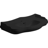 Kerasan RETRO keramické umyvadlo 100x54, 5cm, černá mat 105031