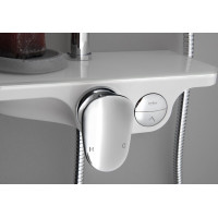 Aqualine MARCO sprchový sloup s pákovou baterií, chrom SL100
