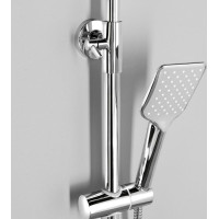 Aqualine FACTOR sprchový sloup s pákovou baterií, chrom FC960