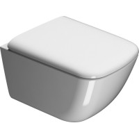 GSI SAND WC sedátko, Soft Close, bílá/chrom MS90C11