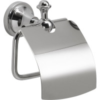 Gedy NEVIS držák toaletního papíru s krytem, chrom NV2513