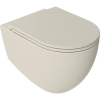 Isvea INFINITY WC sedátko, SLIM, odnímatelné, Soft Close, ivory 40KF0532I-S
