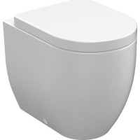 Kerasan FLO WC mísa stojící, 36x51, 5cm, spodní/zadní odpad, bílá 311601