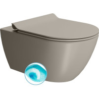 GSI PURA závěsná WC mísa, Swirlflush, 36x55cm, tortora dual-mat 881505