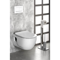 Sapho EDITA WC sedátko, SLIM, Soft Close, bílá 1703-458