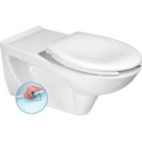 Sapho HANDICAP závěsná WC mísa prodloužená 37, 5x73cm, Rimless, bílá K670-002