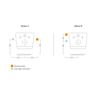 Sapho BLOOMING elektronický bidet s dálkovým ovládáním NB-R770D