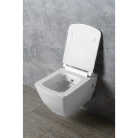 Isvea PURITY WC sedátko, SLIM, Soft Close, bílá 40S80200I