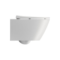 GSI MODO závěsná WC mísa, Swirlflush, 37x52cm, bílá dual-mat 981609