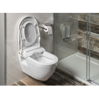 Sapho CLEAN STAR bidetové sedátko, D-tvar LB402