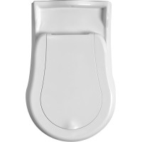 Kerasan RETRO WC mísa stojící, 39x61cm, spodní/zadní odpad, bílá 101601