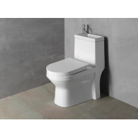 Aqualine HYGIE WC sedátko, Soft Close, bílá PS104