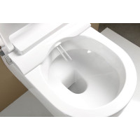Sapho CLEAN STAR bidetové sedátko, D-tvar LB402