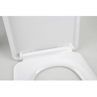 Sapho LENA WC sedátko, Soft Close, antibakteriální, bílá 1703-113