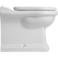 Kerasan RETRO WC mísa stojící, 39x61cm, spodní/zadní odpad, bílá 101601