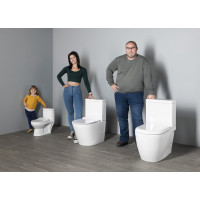 Aqualine PETIT WC kombi dětské, zadní/spodní odpad, bílá PT520