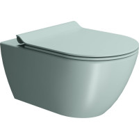 GSI PURA závěsná WC mísa, Swirlflush, 36x55cm, ghiaccio dual-mat 881515