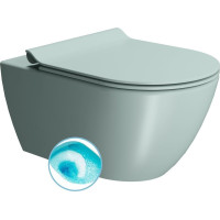 GSI PURA závěsná WC mísa, Swirlflush, 36x55cm, ghiaccio dual-mat 881515