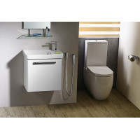 Kerasan FLO WC kombi mísa 36x60cm, spodní/zadní odpad, bílá 311701