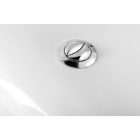 Aqualine CLIFTON rohové WC kombi, dvojtlačítko 3/6l, zadní/spodní odpad, bílá FS1PK