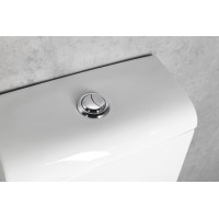 Sapho HUBERT WC kombi, spodní/zadní odpad, bílá PB304