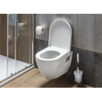 Aqualine DONA WC sedátko, Soft Close, bílá FD121